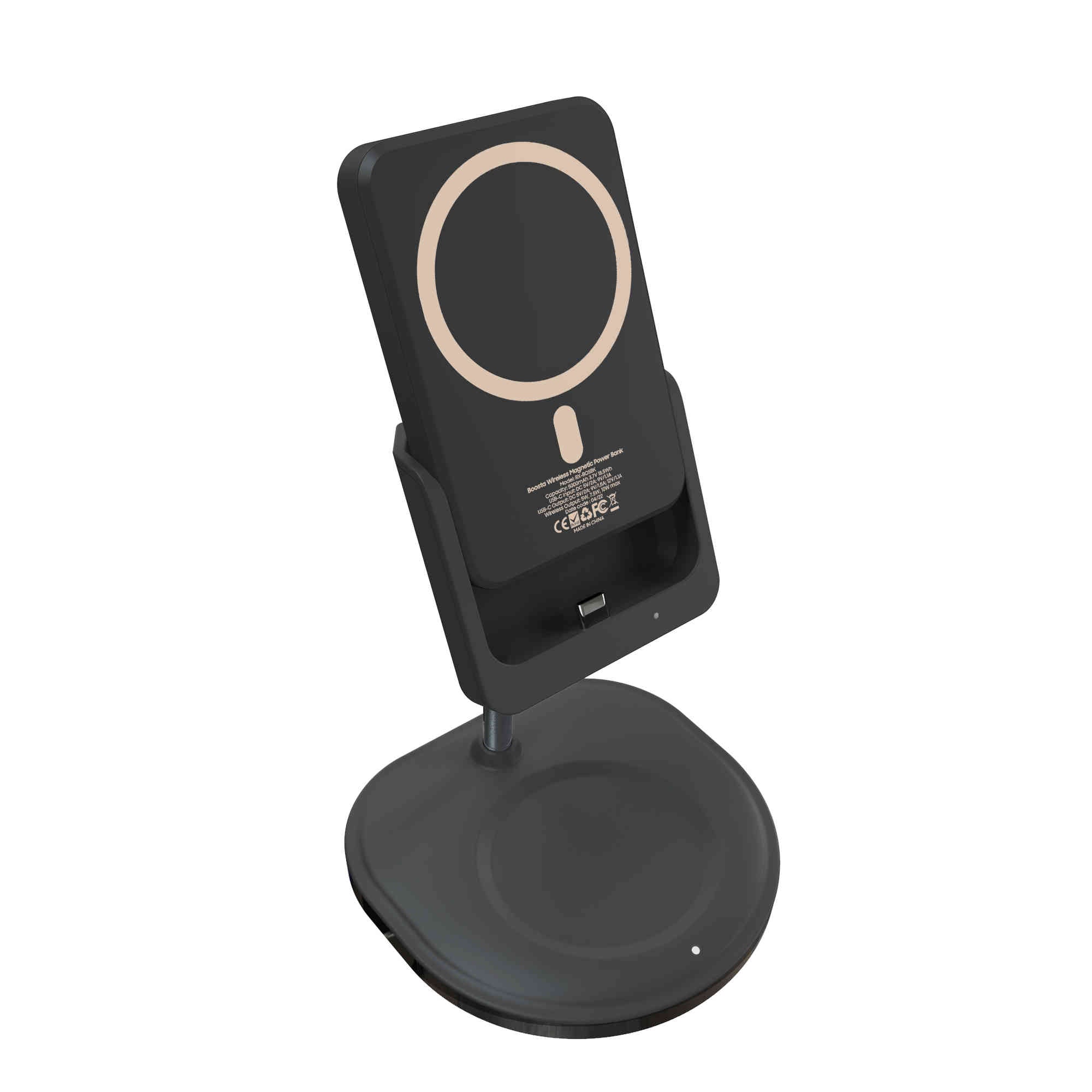 Charging Station for RapidX Boosta Power Bank and AirPods