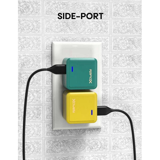 PortoUno - 30W Fast Charging, Side USB-C Port, Foldable Wall Adapter