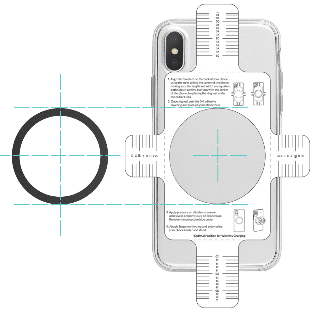 Universal Magsafe/Magnetic Rings - 2-Pack Universal Magsafe/Magnetic Rings - 2-Pack