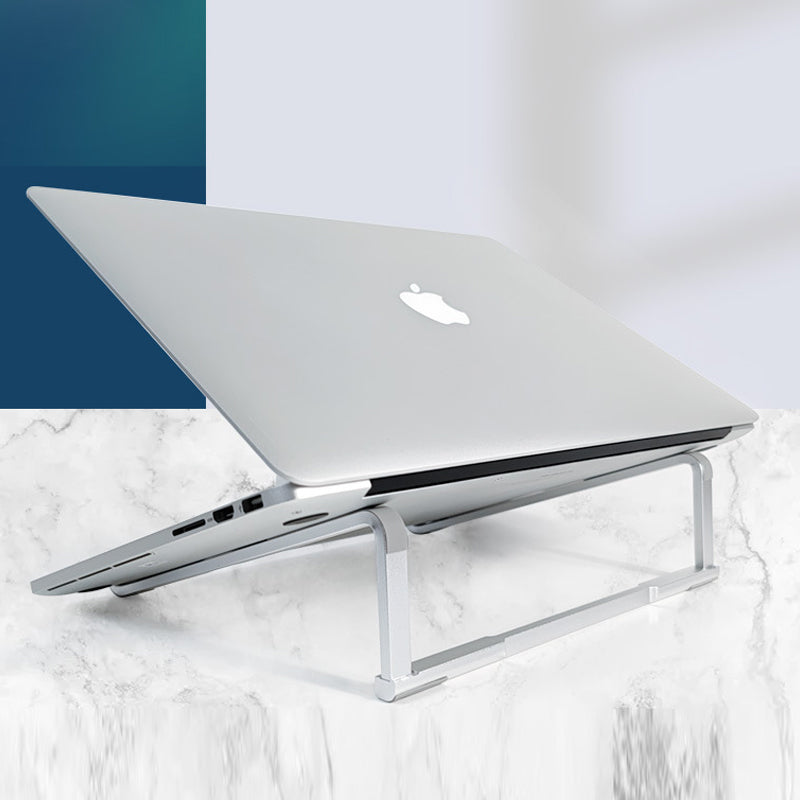 Foldable Laptop Stand, for laptops 12" to 17" - Silver